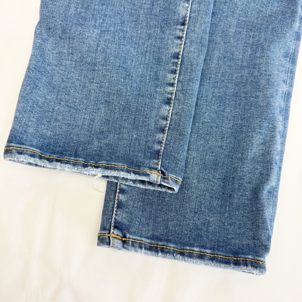 Good American Always Fits Good Legs Straight Mid To High Rise Jeans Indigo 316 - Picture 11 of 14